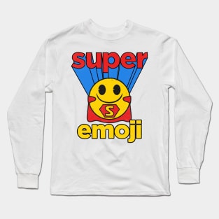 Emoji - Super Emoji Long Sleeve T-Shirt